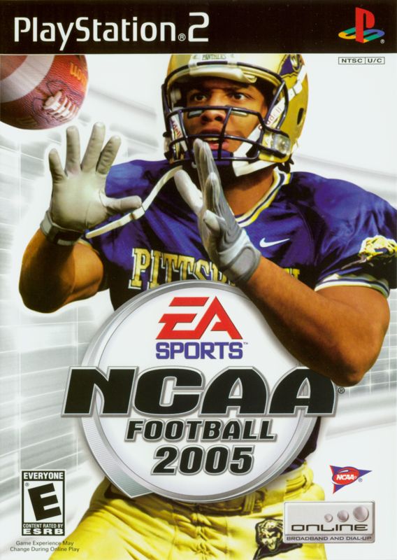 NCAA Football 2005 box art for Playstation 2